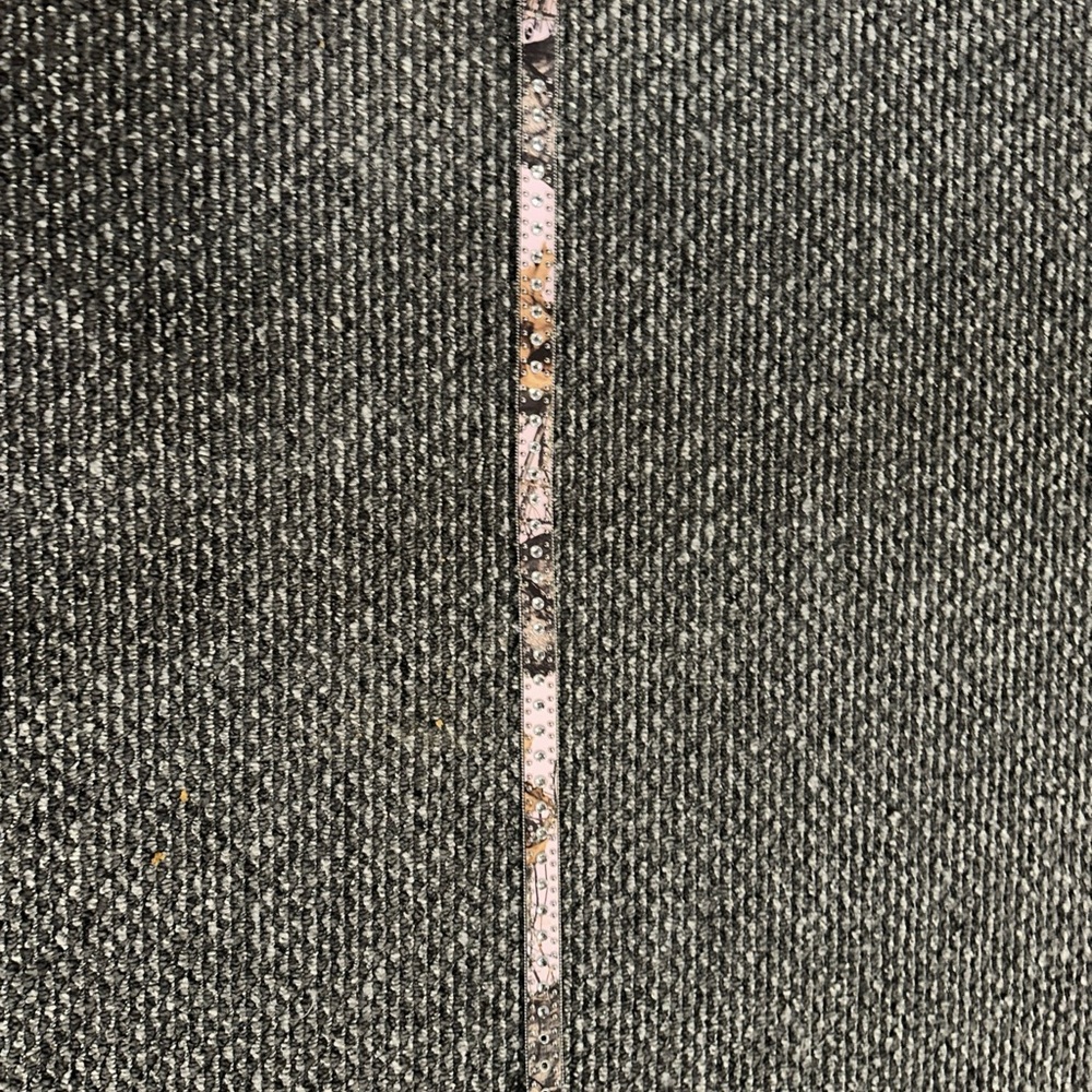 Betsey Johnson Pink Belt with Silver Studs - Picture 4 of 4